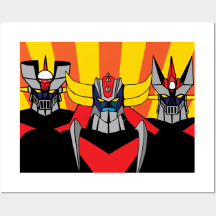 Mazinger Trilogy Posters and Art